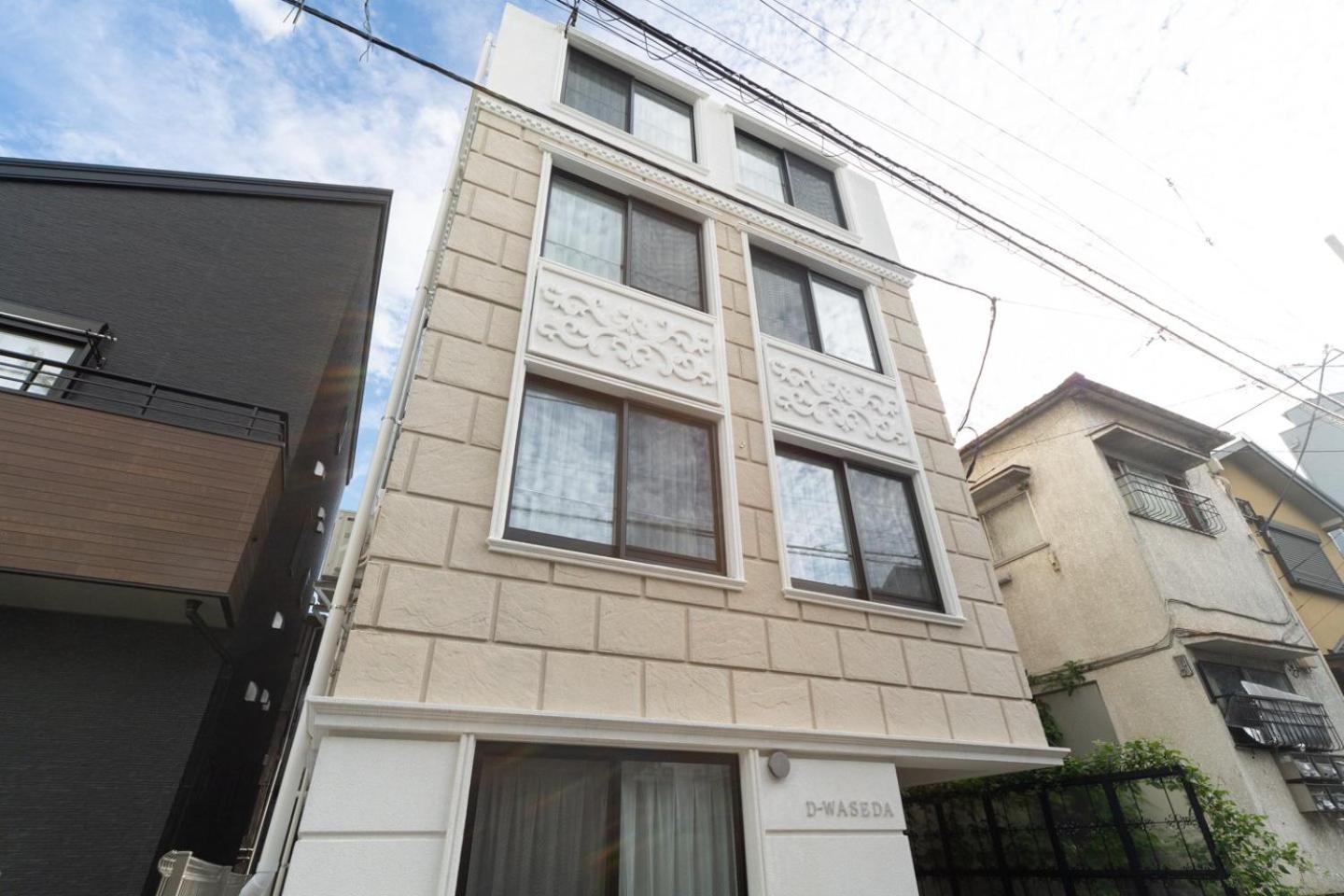 D-Waseda Apartment Tokyo Exterior photo